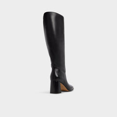 Black Elyze in Wc Black - Knee-high boot, Block heel | Aldo