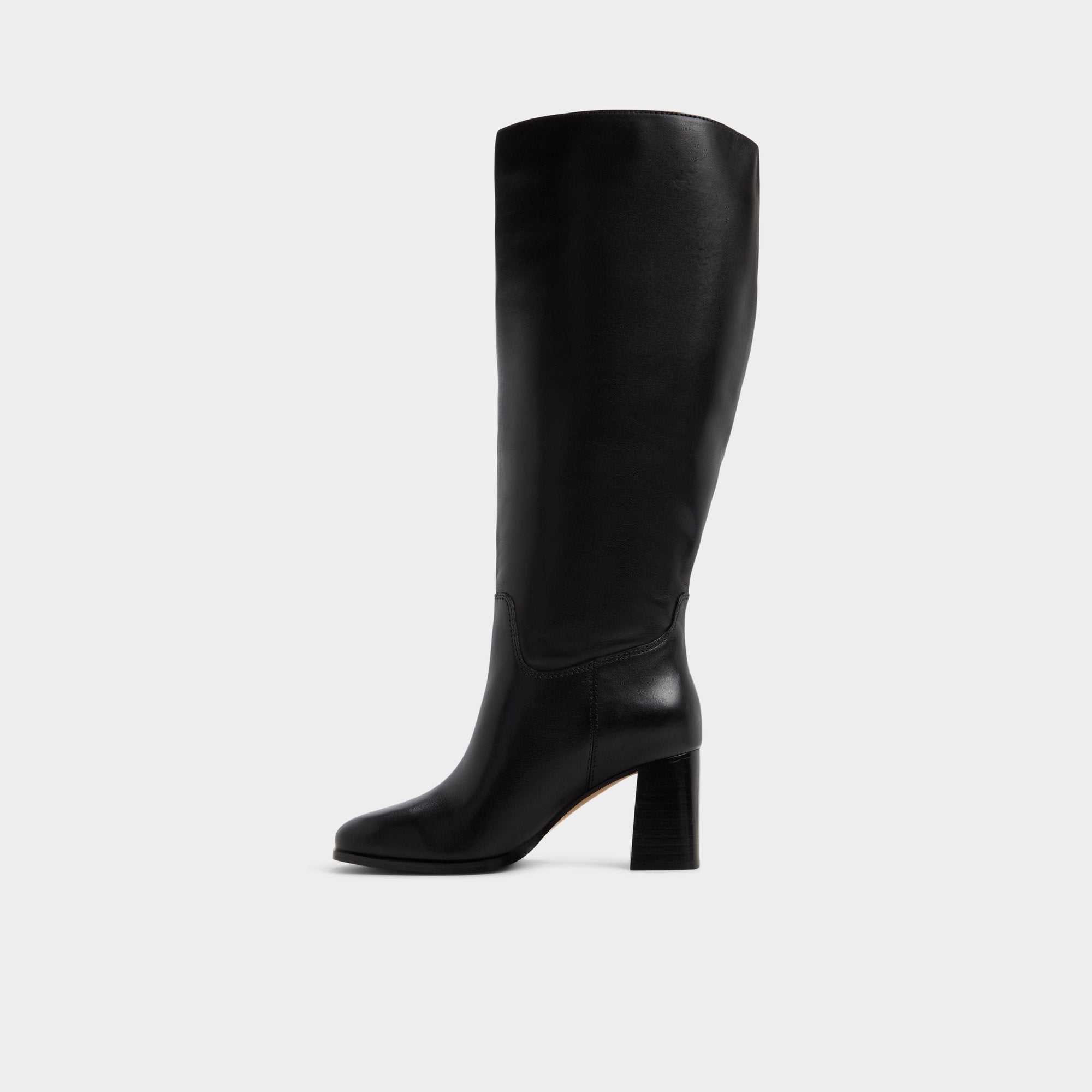 Black Elyze in Wc Black - Knee-high boot, Block heel | Aldo