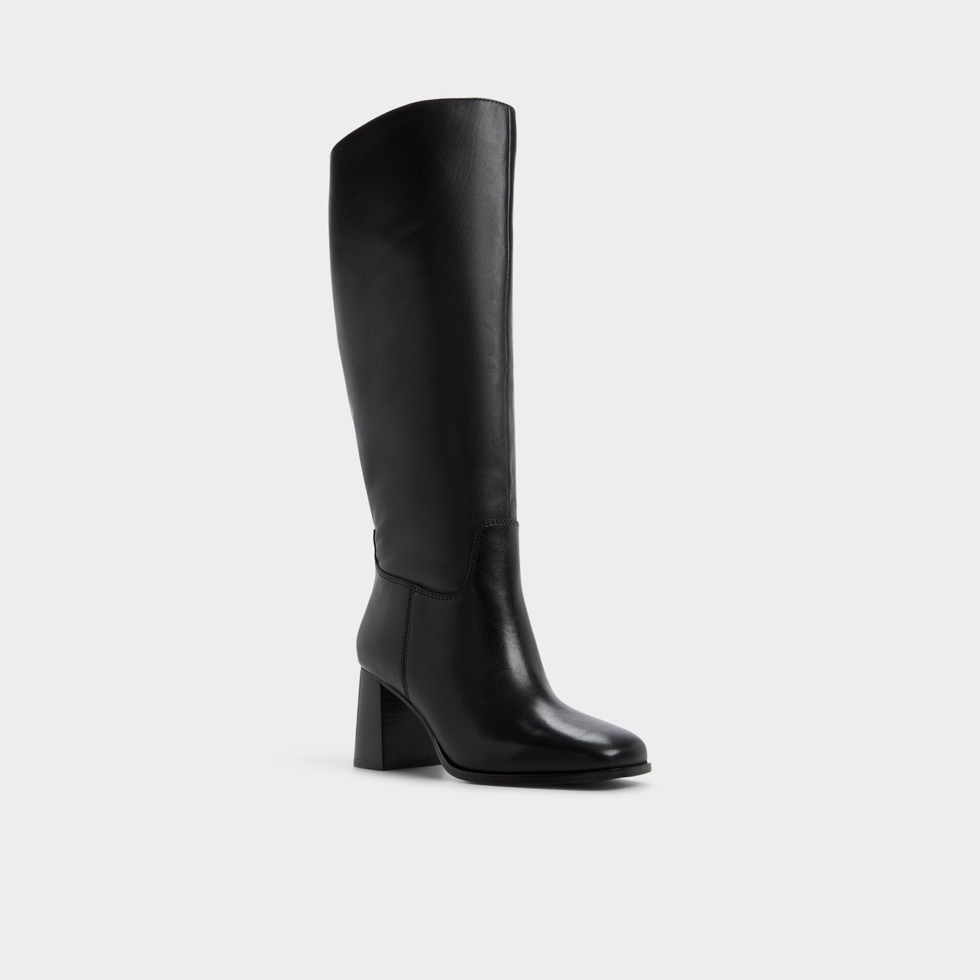 Black Elyze in Wc Black - Knee-high boot, Block heel | Aldo