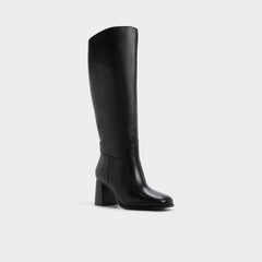 Black Elyze in Wc Black - Knee-high boot, Block heel | Aldo