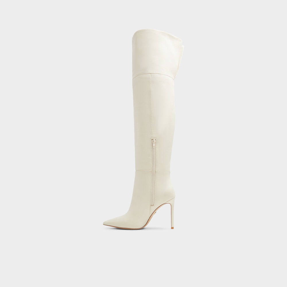 Beige Galalede Beige Women's Tall Boots - Over-the-knee boot | Aldo