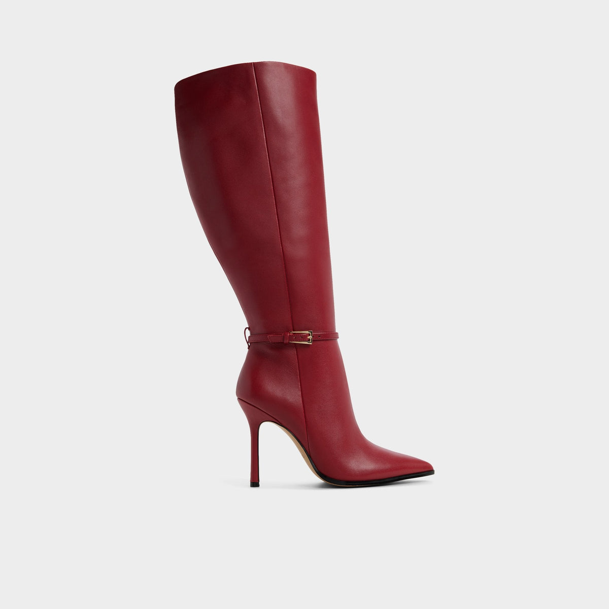 Dark Red Maellie in Wc Dark Red - Knee-high boot, Stiletto heel | Aldo