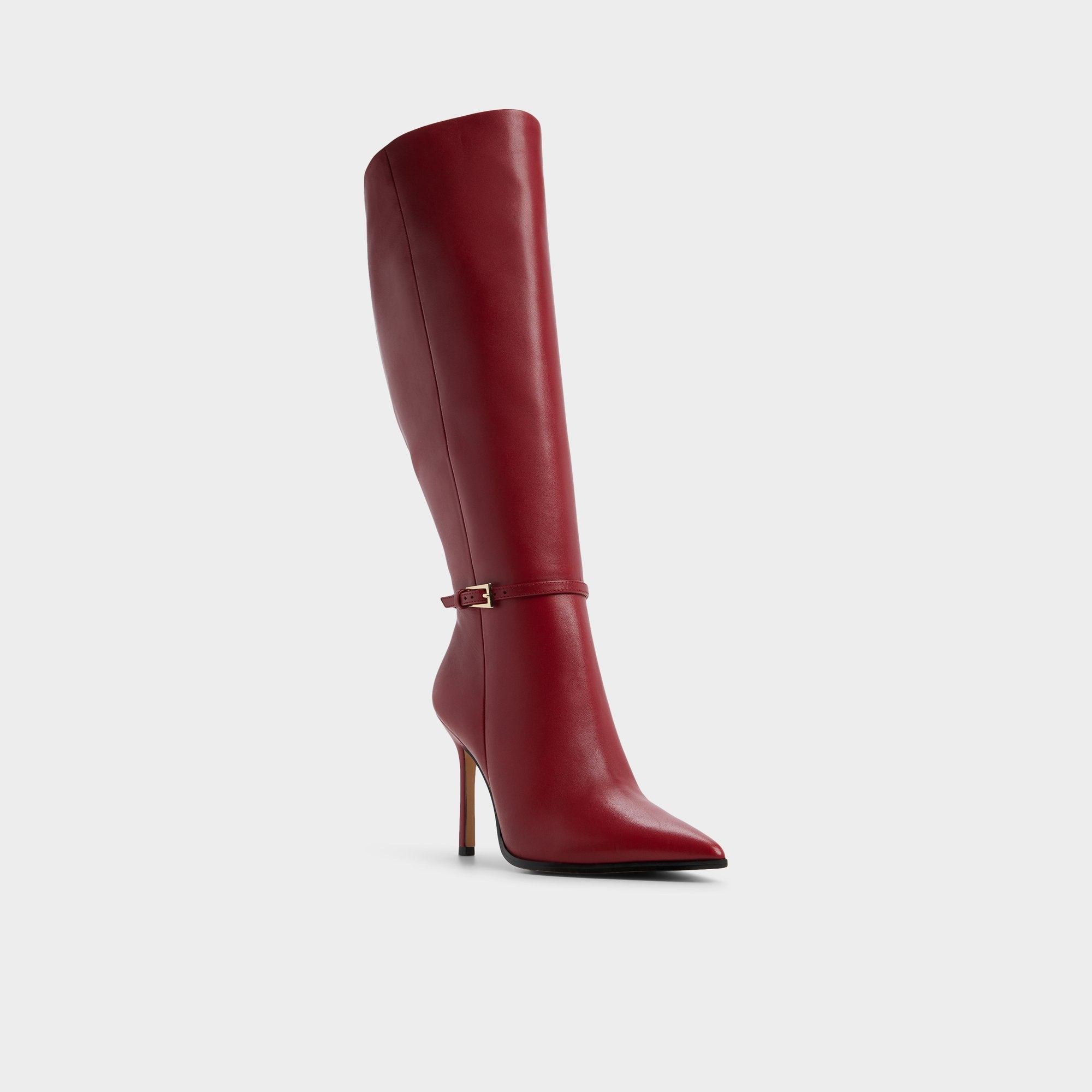 Dark Red Maellie in Wc Dark Red - Knee-high boot, Stiletto heel | Aldo