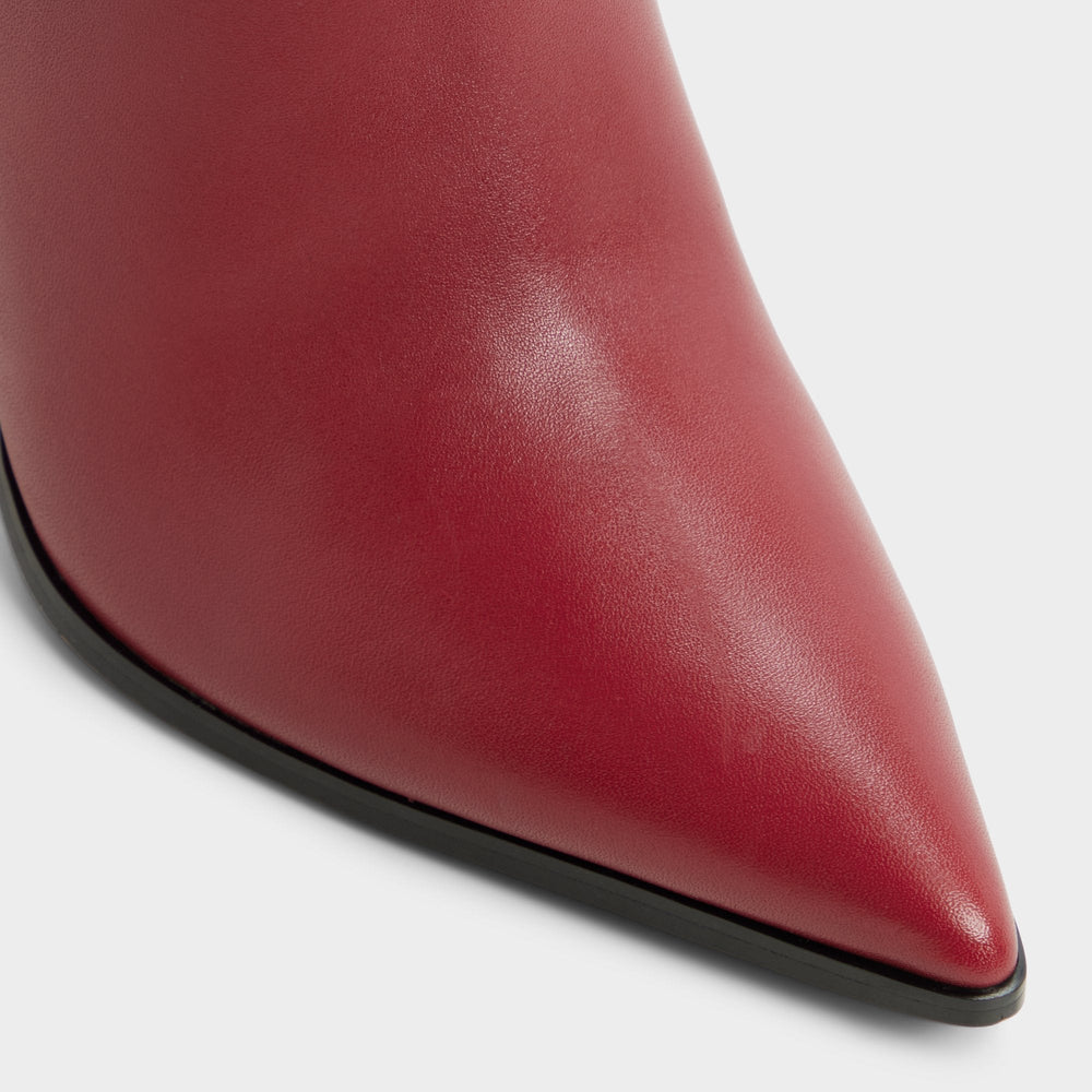 Dark Red Maellie in Wc Dark Red - Knee-high boot, Stiletto heel | Aldo