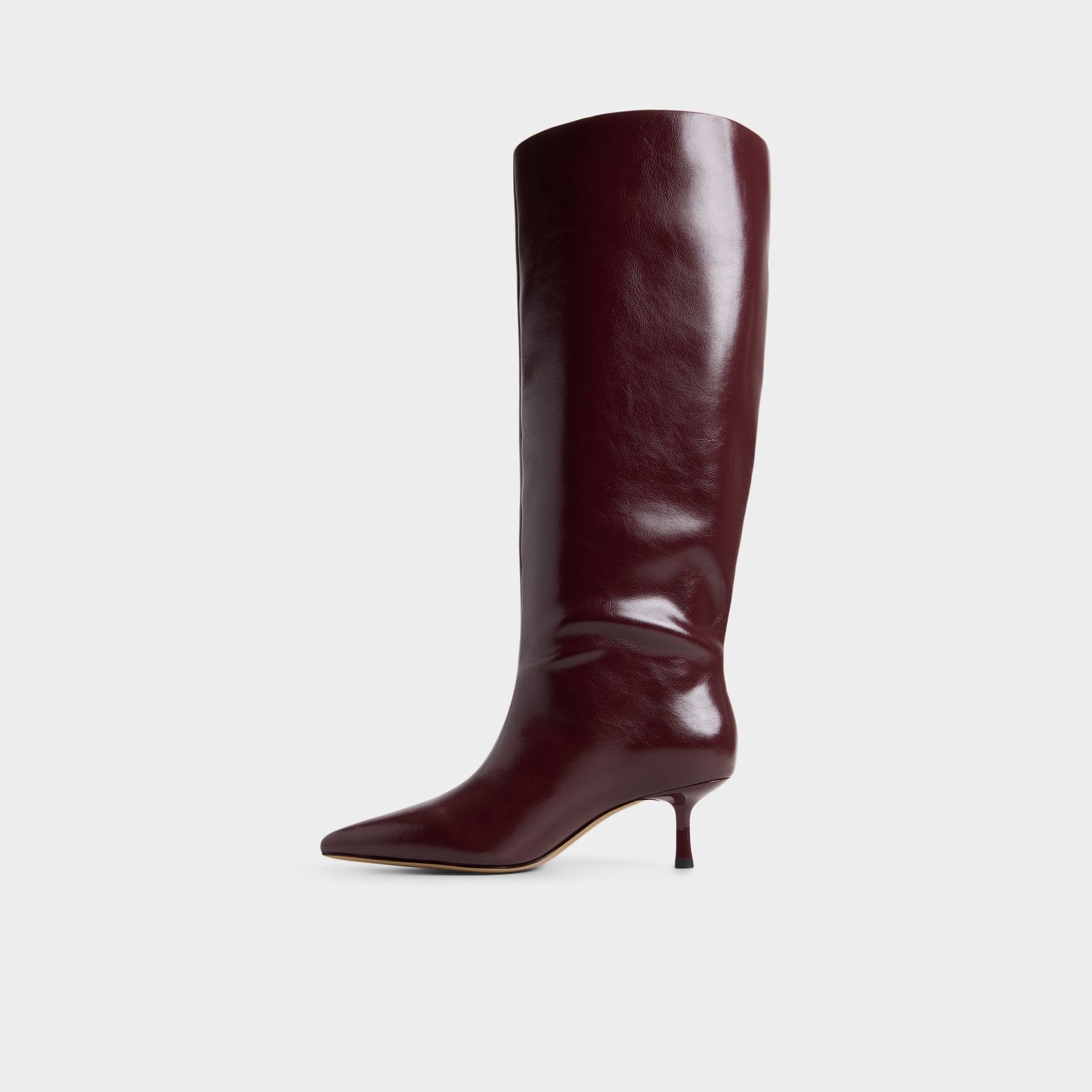 Burgundy Selora in Wc Burgundy - Knee-high boot, Stiletto heel | Aldo