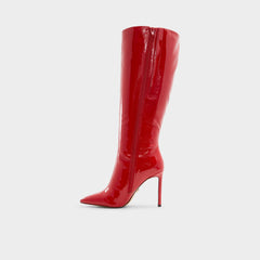 Red Agathea-wc Red Women's Tall Boots - Knee-high boot, Stiletto heel | Aldo