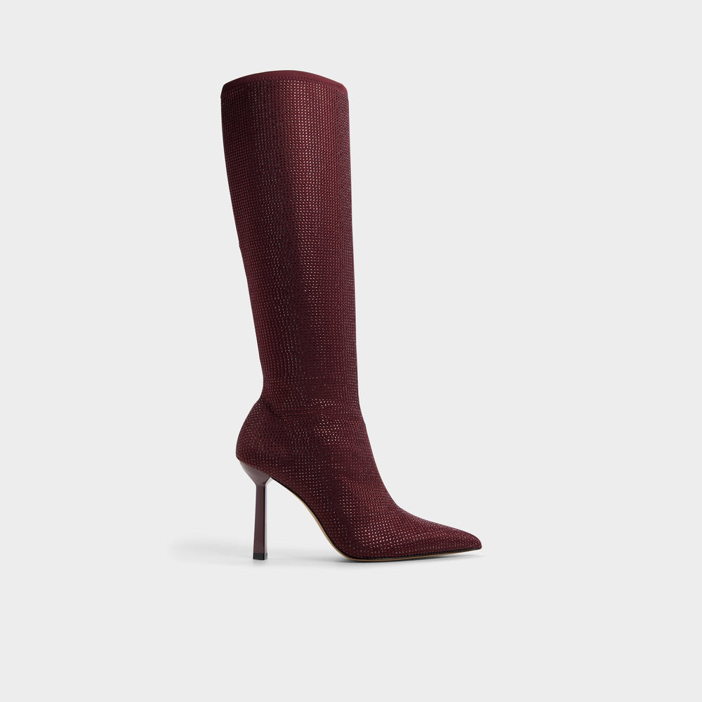 Bordo Innez in Bordo - Knee-high boot, Stiletto heel | Aldo