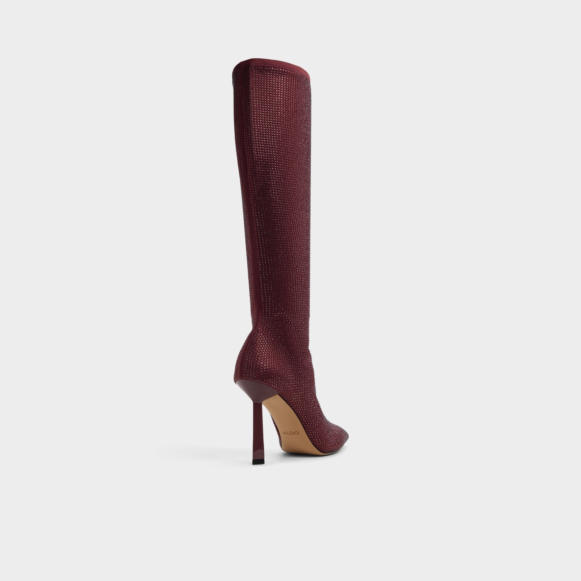 Bordo Innez in Bordo - Knee-high boot, Stiletto heel | Aldo