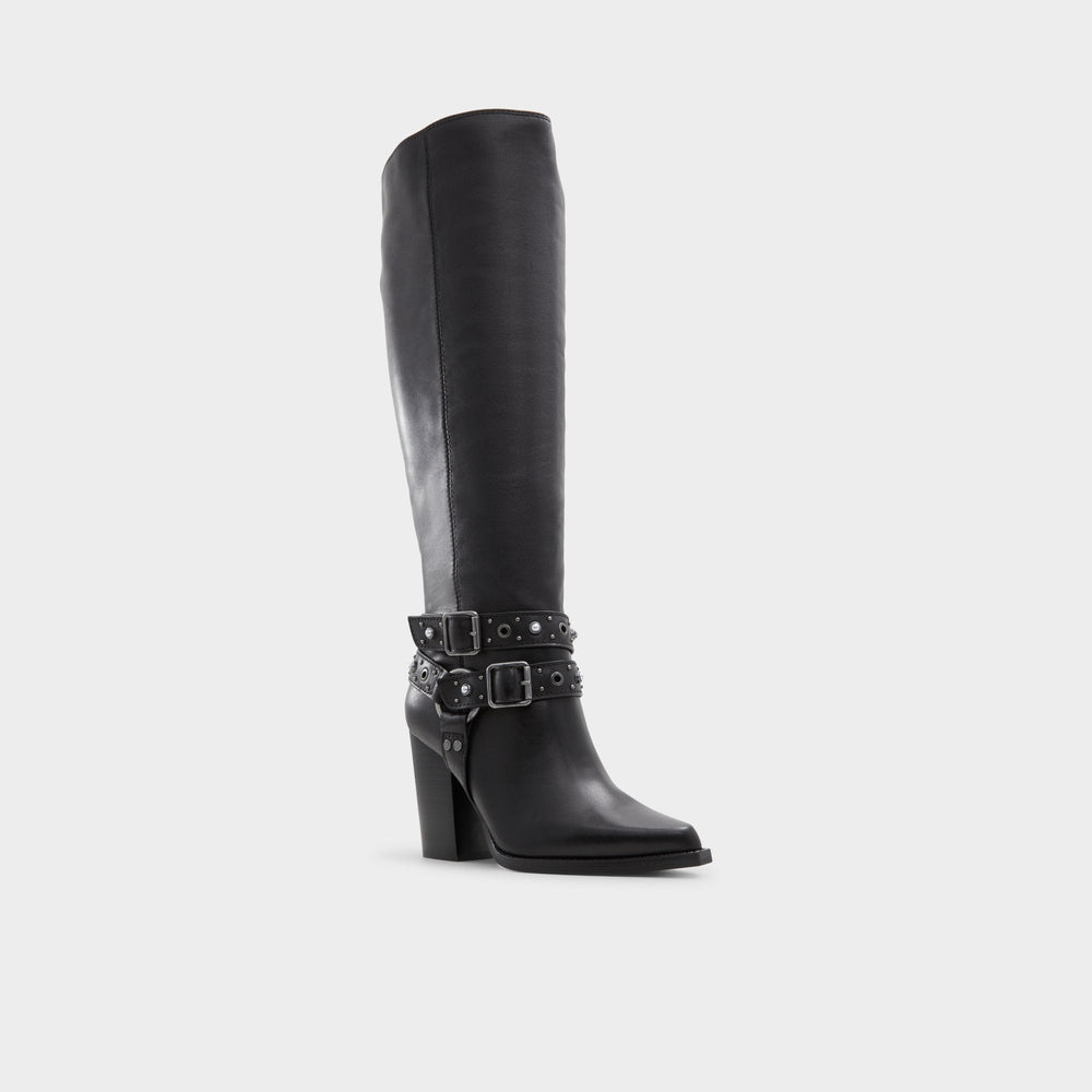 Other Black Thelidan Other Black Women's Tall Boots - Knee-high boot, Black | Aldo