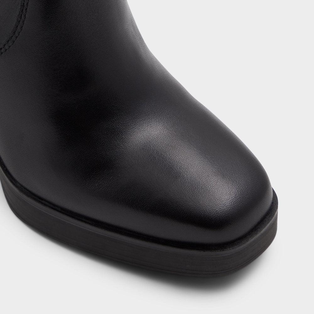 Black Equine Black Women's Tall Boots - Knee-high boot, Black | Aldo