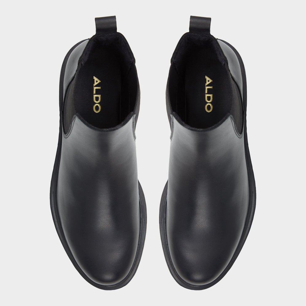 Black Adalitlan Black Women's Casual boots - Chelsea boot, Lug sole | Aldo