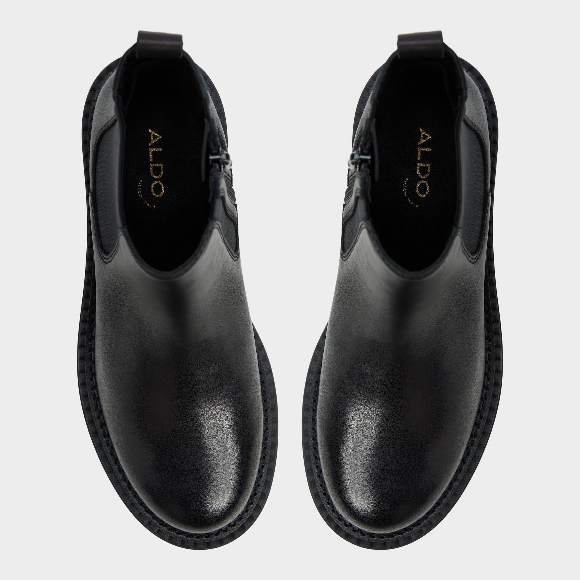 Black Bestina in Black - Chelsea boot, Lug sole | Aldo