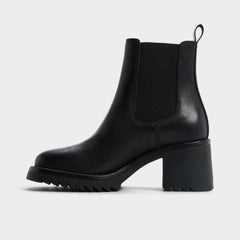 Black Anneliese in Black - Chelsea boot, Lug sole | Aldo
