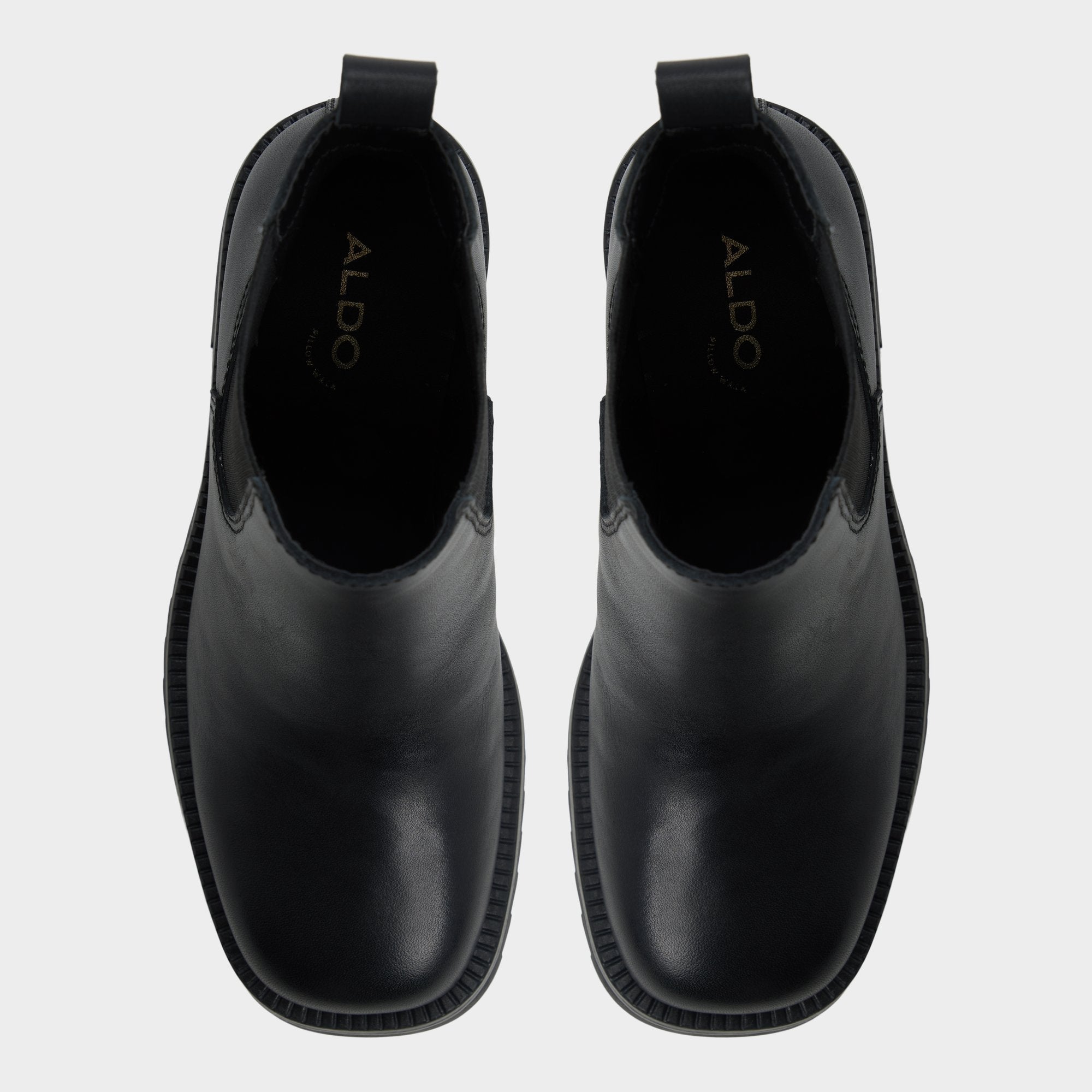 Black Anneliese in Black - Chelsea boot, Lug sole | Aldo