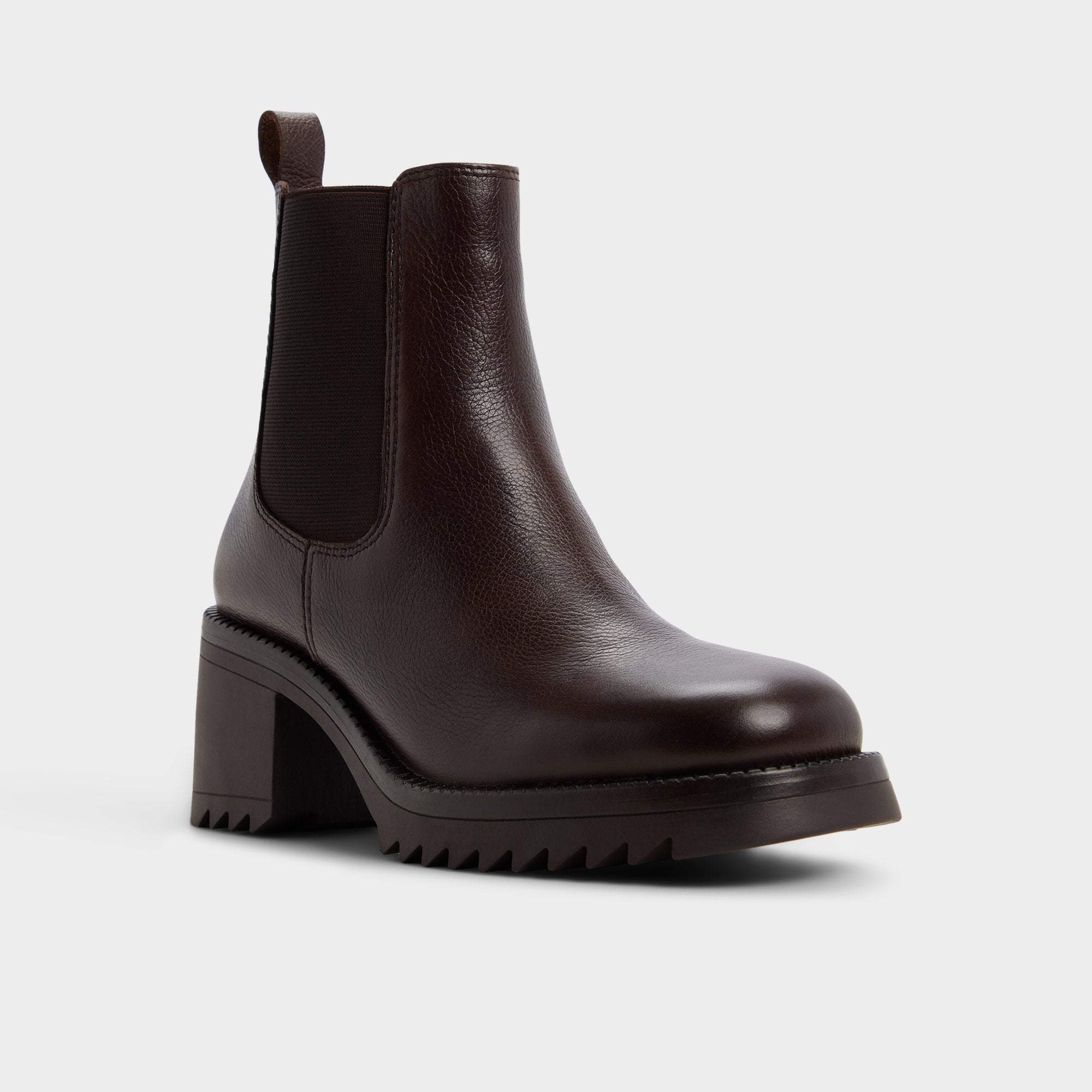 Medium brown Anneliese in Medium Brown - Chelsea boot, Lug sole | Aldo