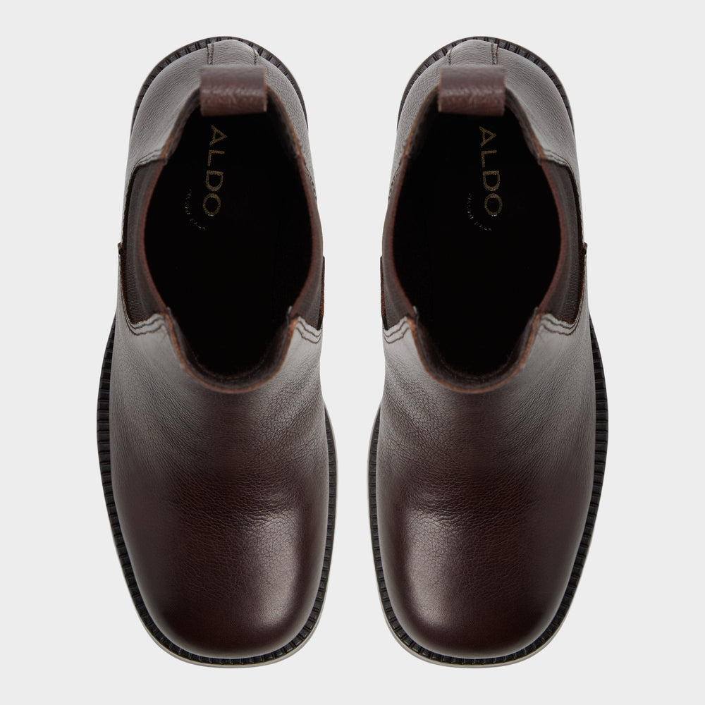 Medium brown Anneliese in Medium Brown - Chelsea boot, Lug sole | Aldo