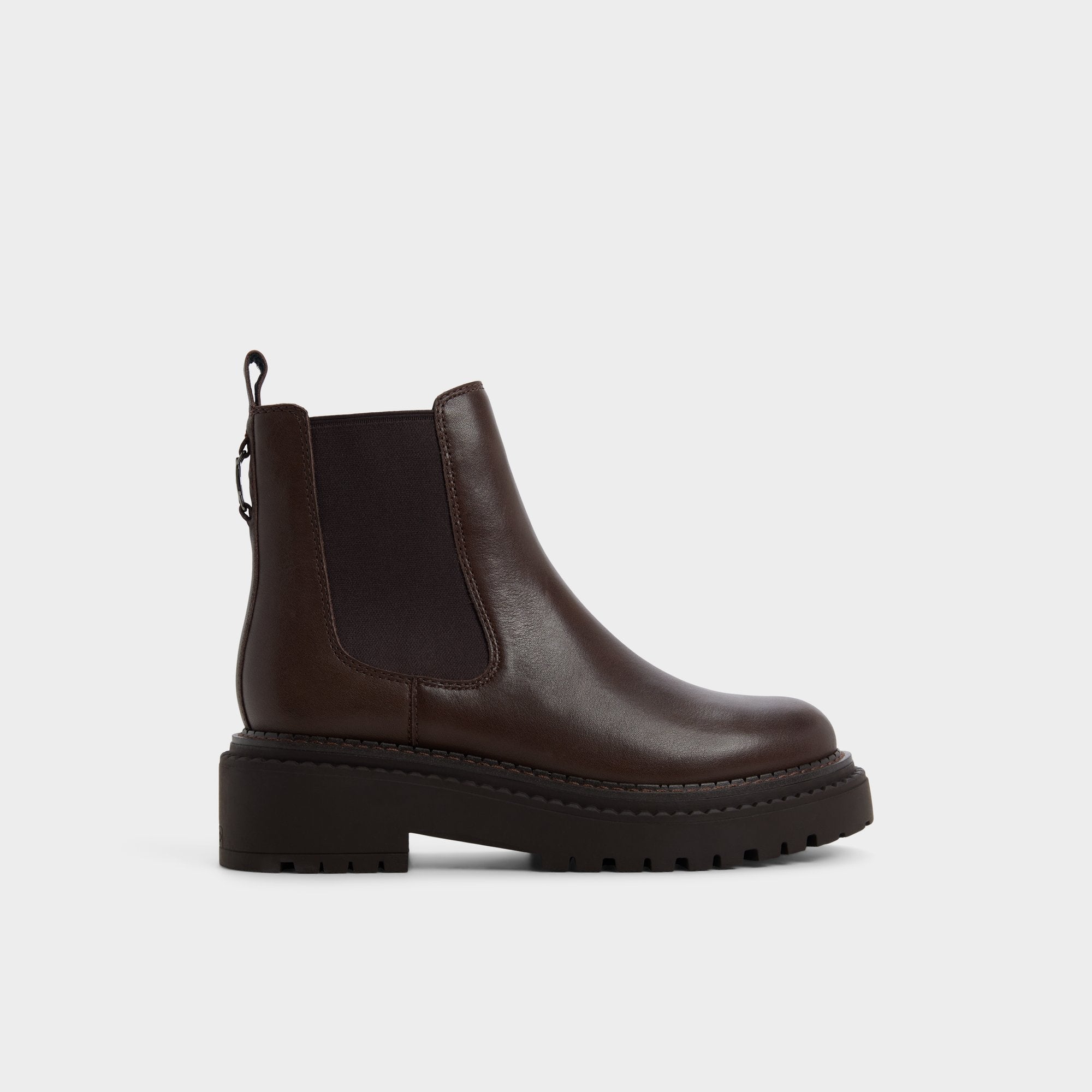 Dark brown Bestina in Dark Brown - Chelsea boot, Lug sole | Aldo