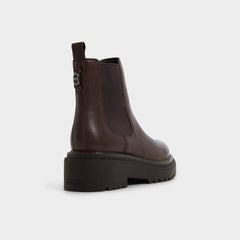 Dark brown Bestina in Dark Brown - Chelsea boot, Lug sole | Aldo
