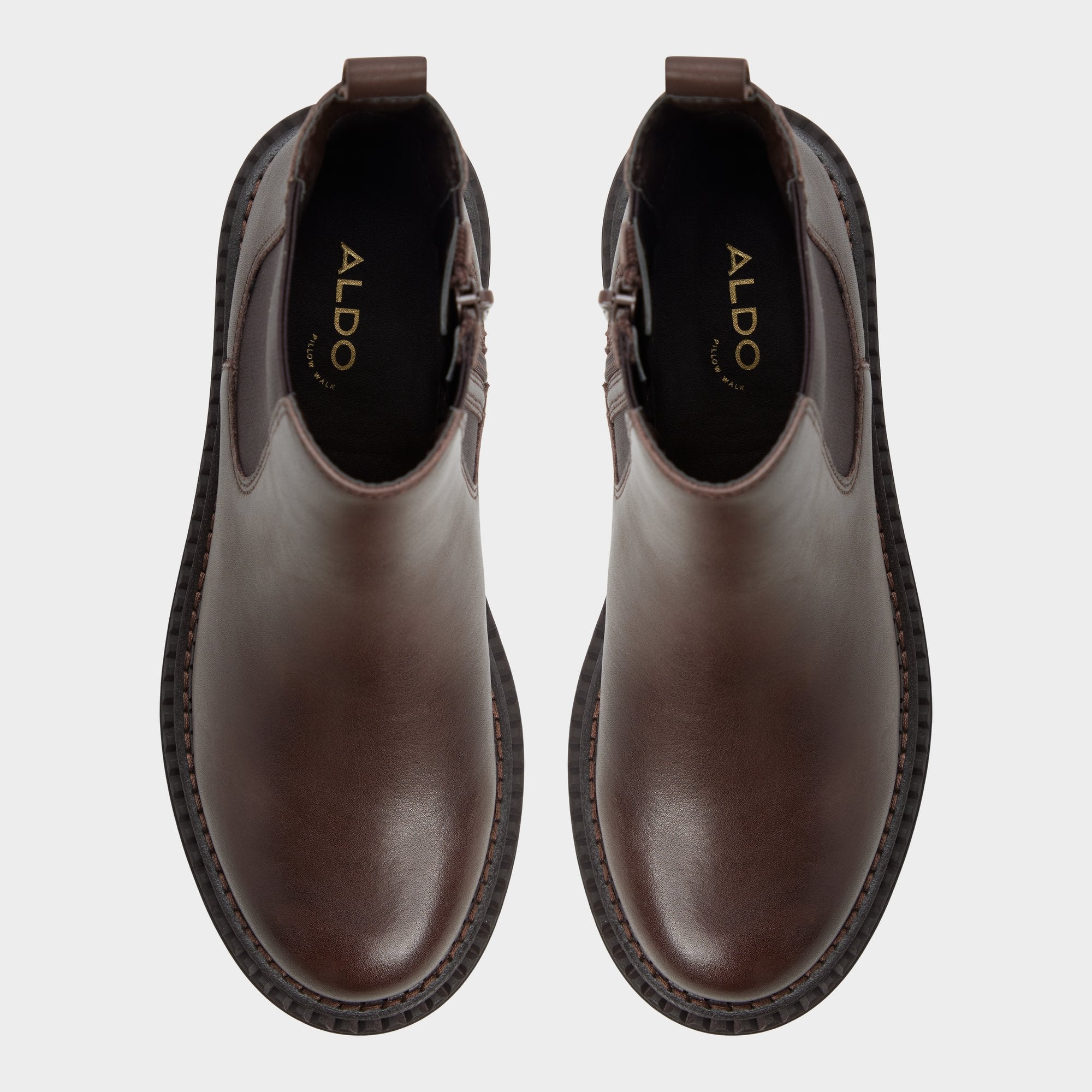 Dark brown Bestina in Dark Brown - Chelsea boot, Lug sole | Aldo