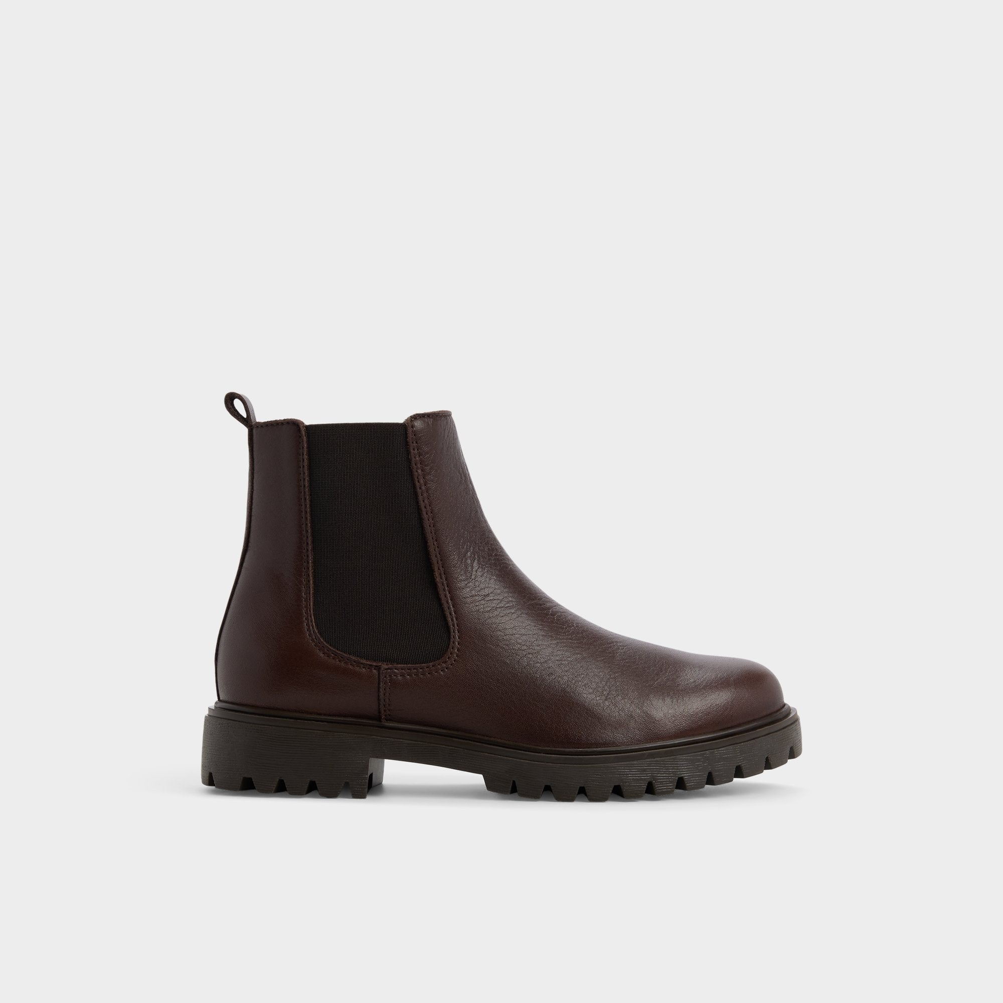 Medium brown Adalitlan in Medium Brown - Chelsea boot, Lug sole | Aldo