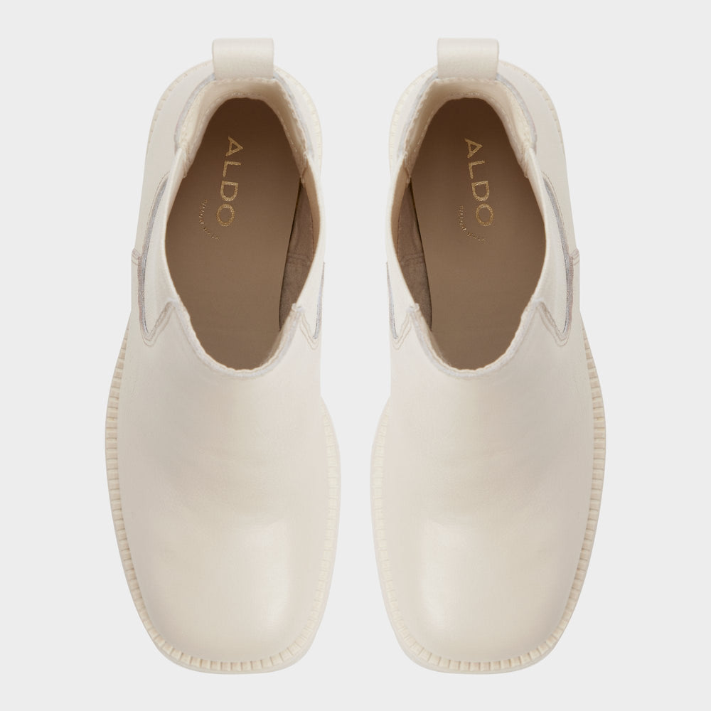 Other white Anneliese in Other White - Chelsea boot, Lug sole | Aldo
