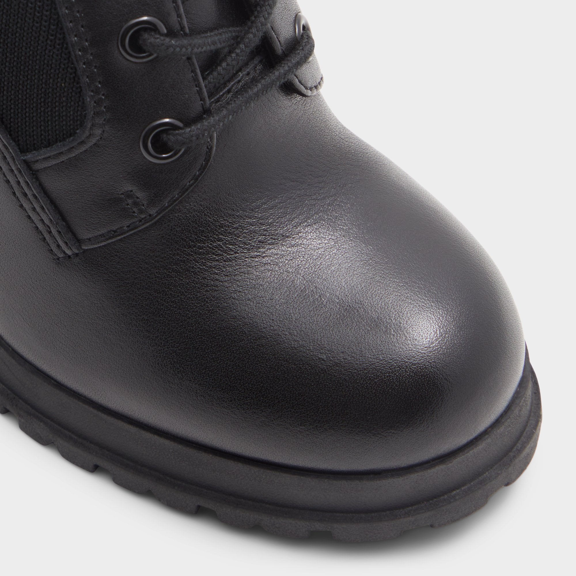 Black Rebellious Black Women's Combat boots - Combat ankle boot, Lug sole | Aldo