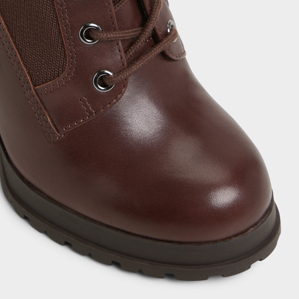 Other brown Rebellious in Other Brown - Combat ankle boot, Lug sole | Aldo