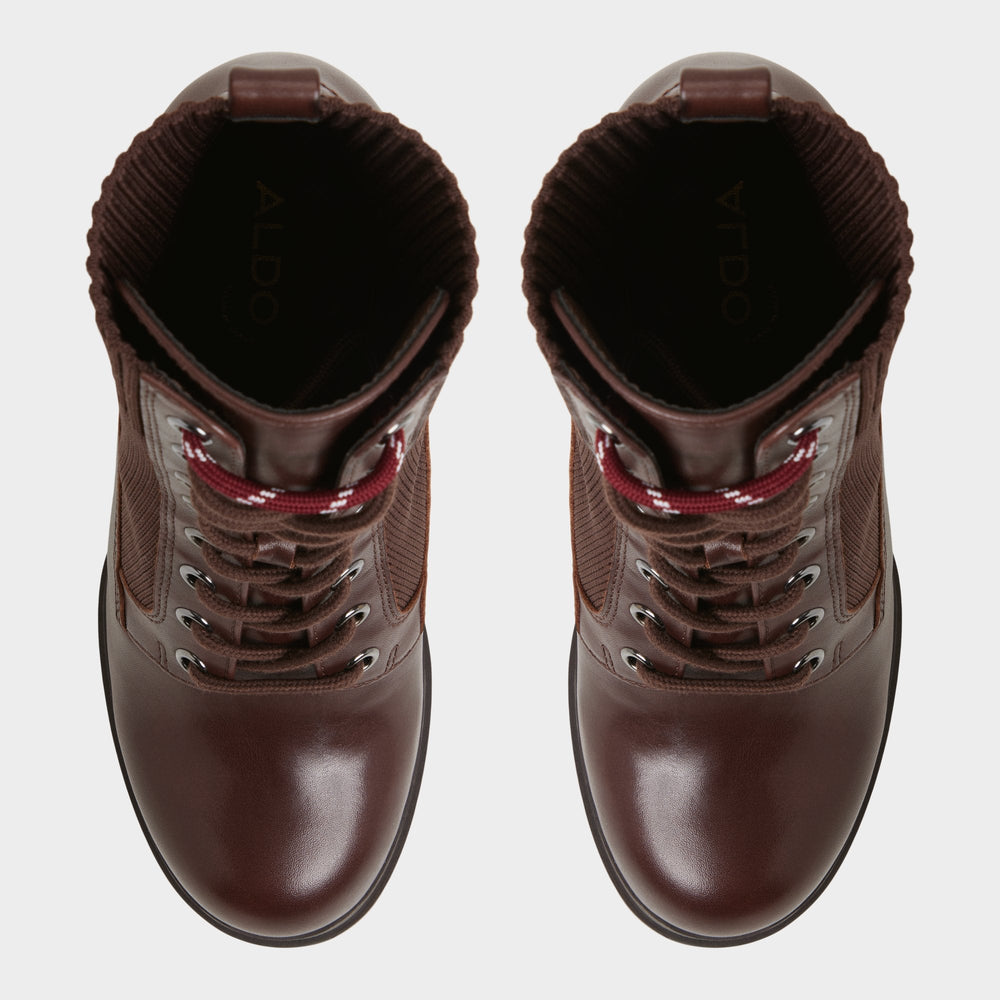 Other brown Rebellious in Other Brown - Combat ankle boot, Lug sole | Aldo