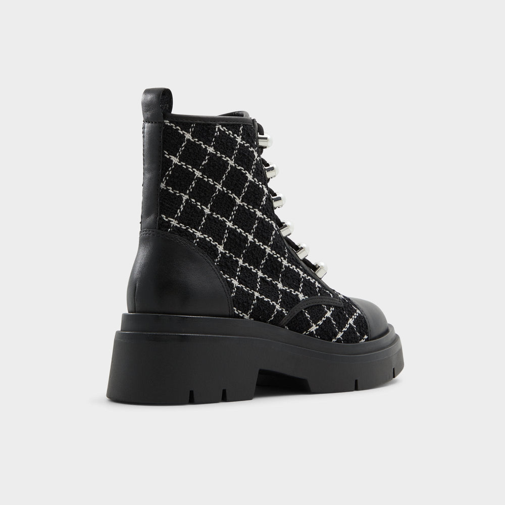 Other black Marthia in Other Black - Combat ankle boot, Black | Aldo