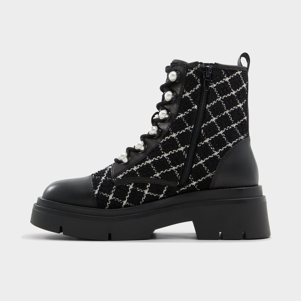 Other black Marthia in Other Black - Combat ankle boot, Black | Aldo