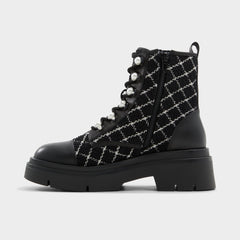 Other black Marthia in Other Black - Combat ankle boot, Black | Aldo