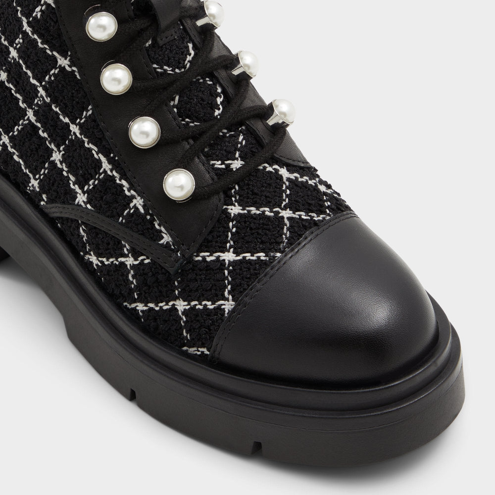 Other black Marthia in Other Black - Combat ankle boot, Black | Aldo