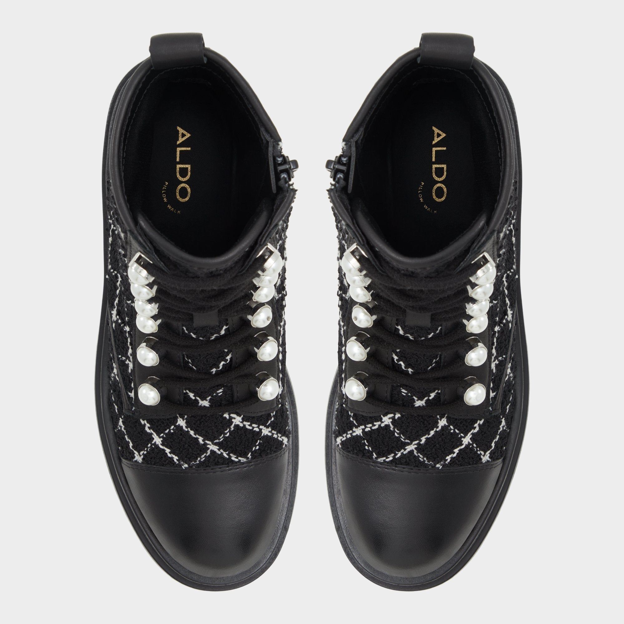 Other black Marthia in Other Black - Combat ankle boot, Black | Aldo