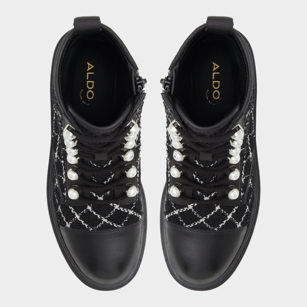 Other black Marthia in Other Black - Combat ankle boot, Black | Aldo