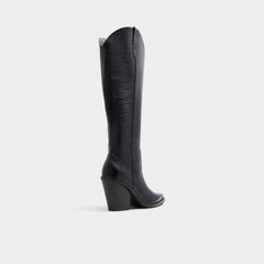 Black Nevada-wc Black Women's Western - Western knee-high boot, Black | Aldo
