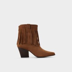 Dark Brown Jollene in Dark Brown - Western boot, Block heel | Aldo