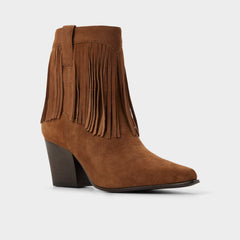 Dark Brown Jollene in Dark Brown - Western boot, Block heel | Aldo