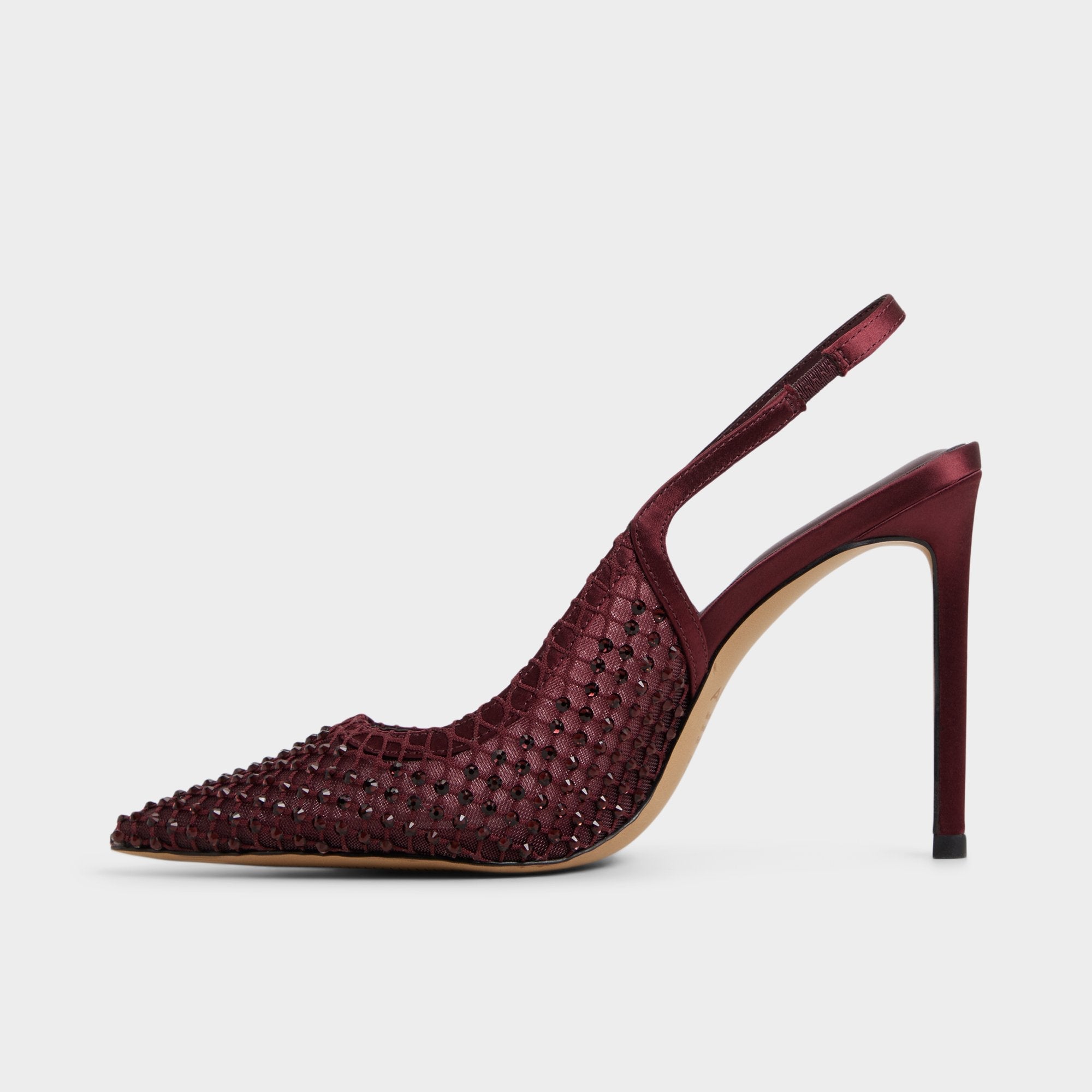 Burgundy Marciana in Burgundy 14151906 - Slingback heel, Stiletto heel | Aldo