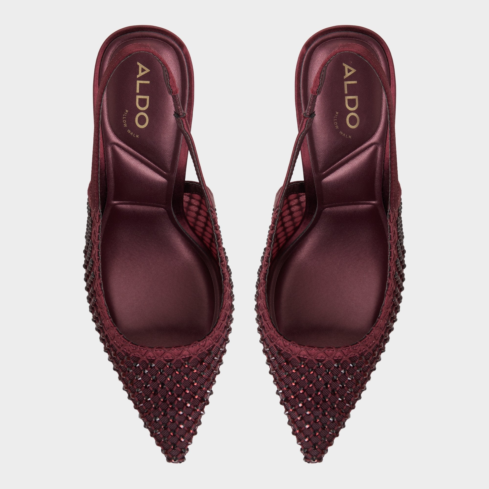 Burgundy Marciana in Burgundy 14151906 - Slingback heel, Stiletto heel | Aldo