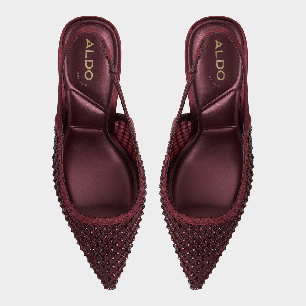 Burgundy Marciana in Burgundy 14151906 - Slingback heel, Stiletto heel | Aldo