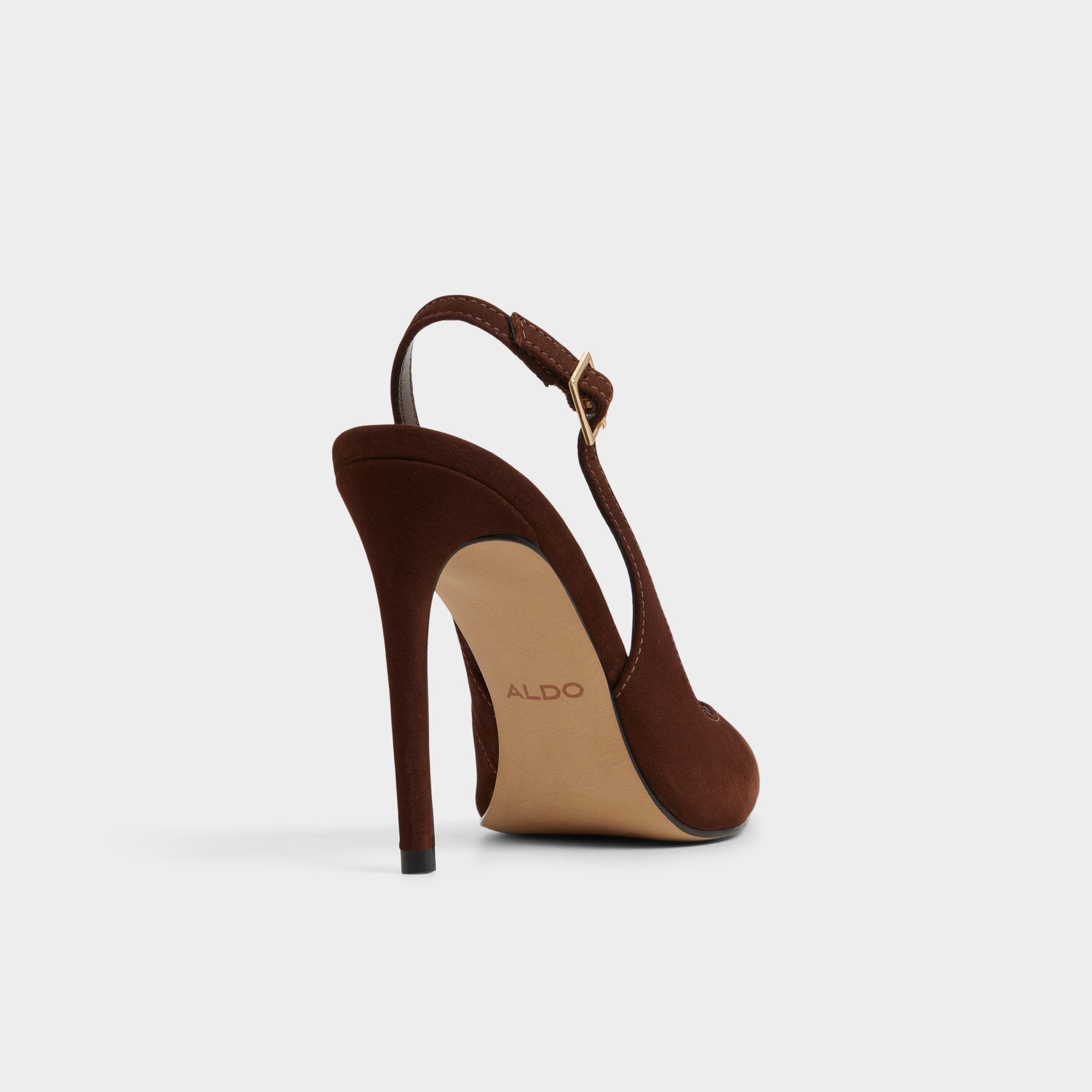Dark Brown Stessysling in Dark Brown 14163419 - Slingback heel, Stiletto heel | Aldo