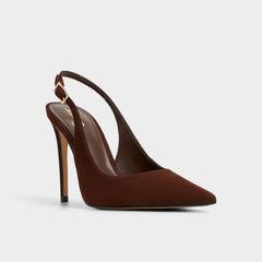 Dark Brown Stessysling in Dark Brown 14163419 - Slingback heel, Stiletto heel | Aldo