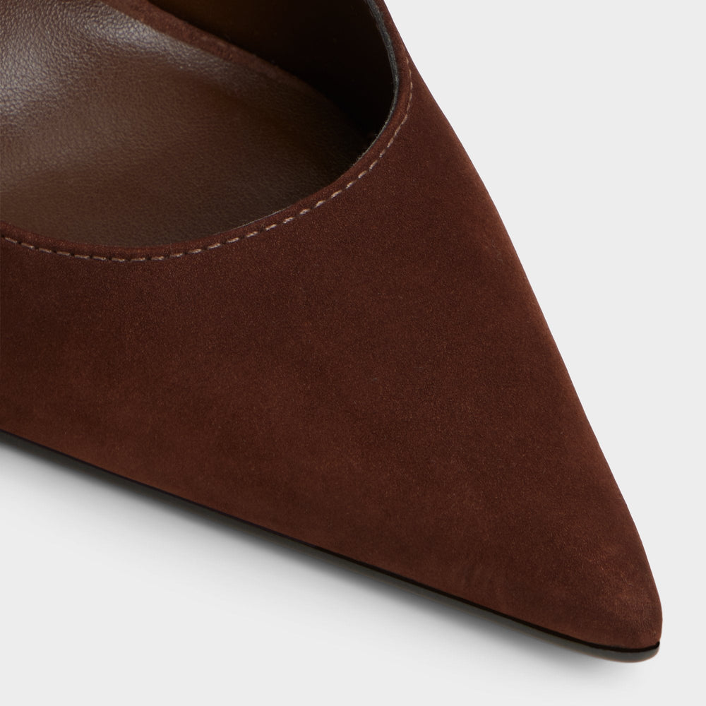 Dark Brown Stessysling in Dark Brown 14163419 - Slingback heel, Stiletto heel | Aldo