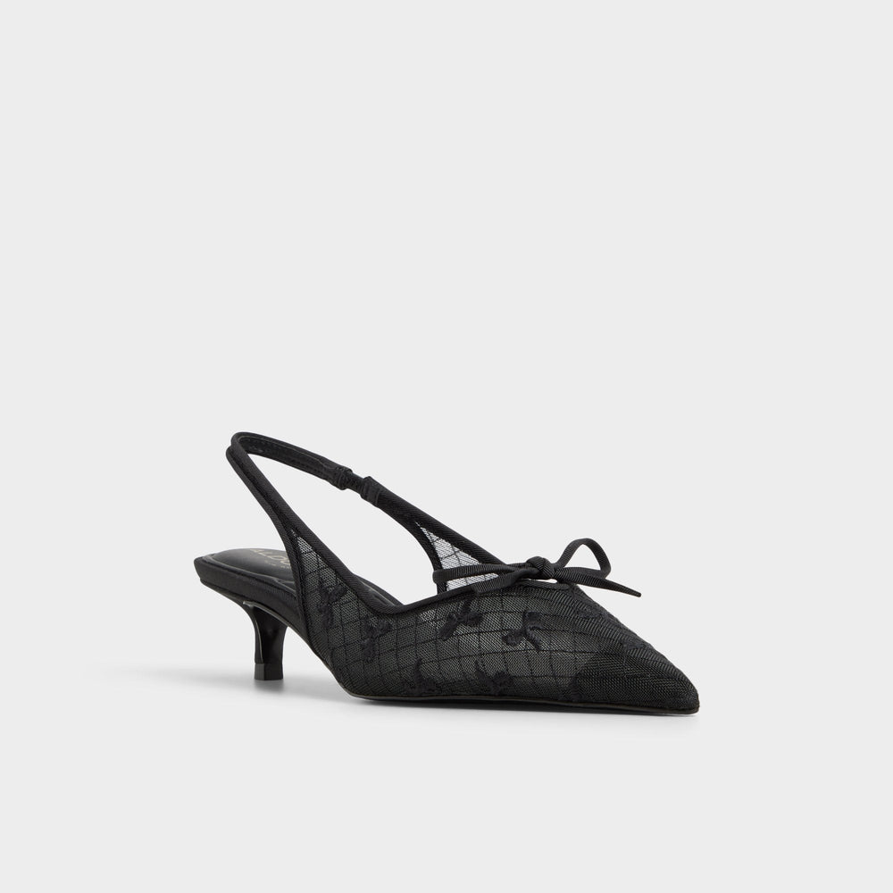 Other black Azaro in Other Black 14151901 - Slingback heel, Kitten heel | Aldo
