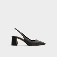 Black Uliana Black Women's Block heels - Slingback heel, Block heel | Aldo
