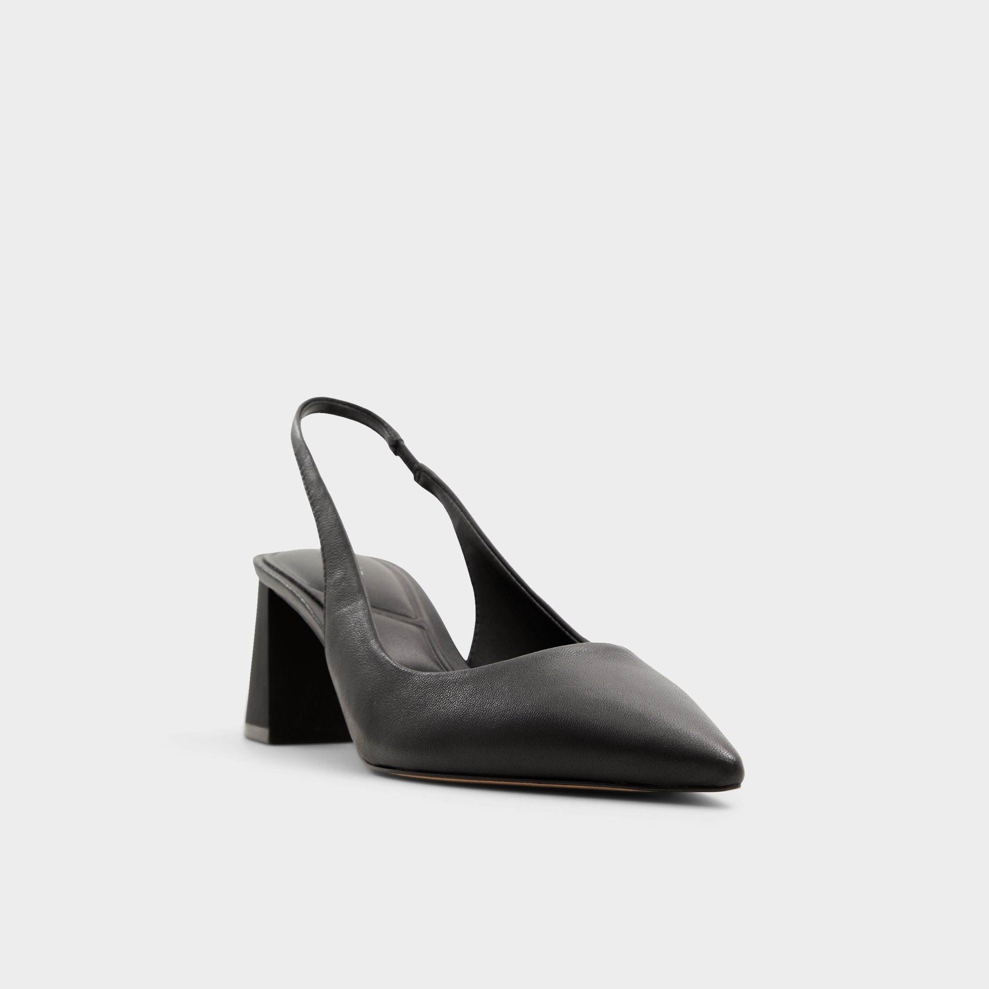 Black Uliana Black Women's Block heels - Slingback heel, Block heel | Aldo
