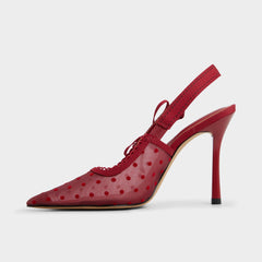 Dark red Hennie in Dark Red 14151902 - Slingback heel, Stiletto heel | Aldo