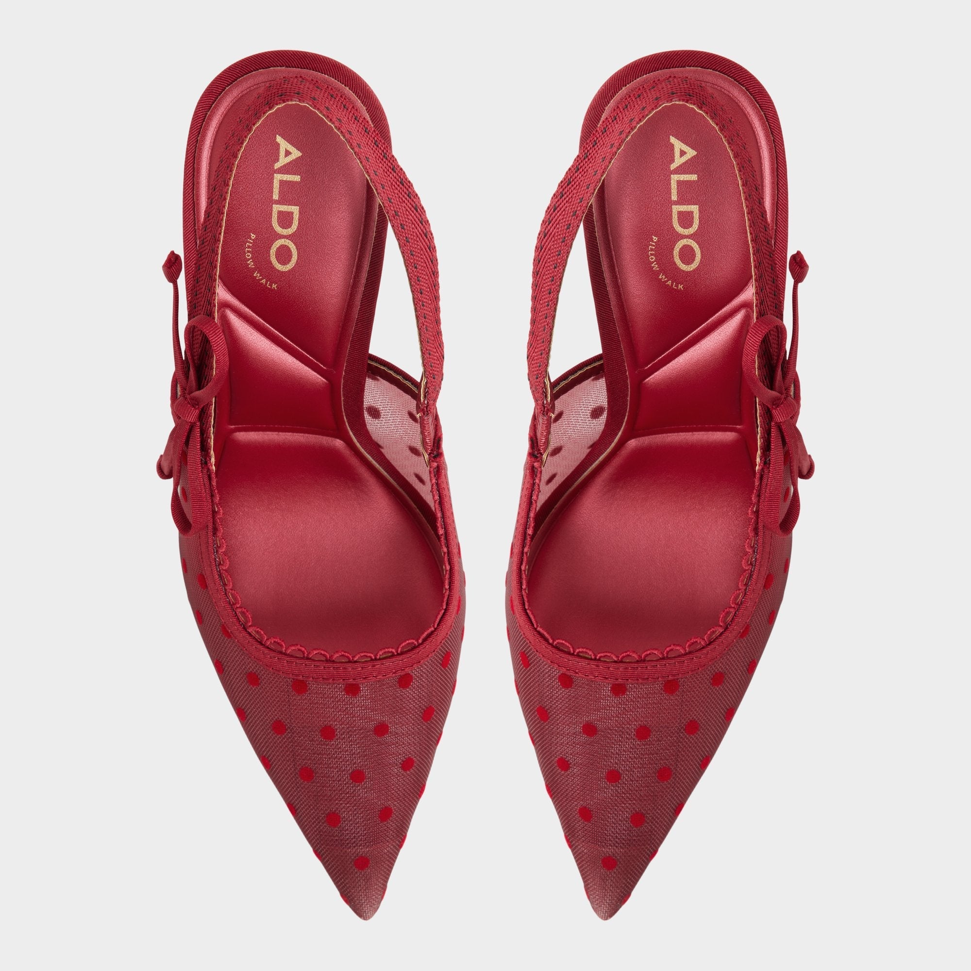 Dark red Hennie in Dark Red 14151902 - Slingback heel, Stiletto heel | Aldo