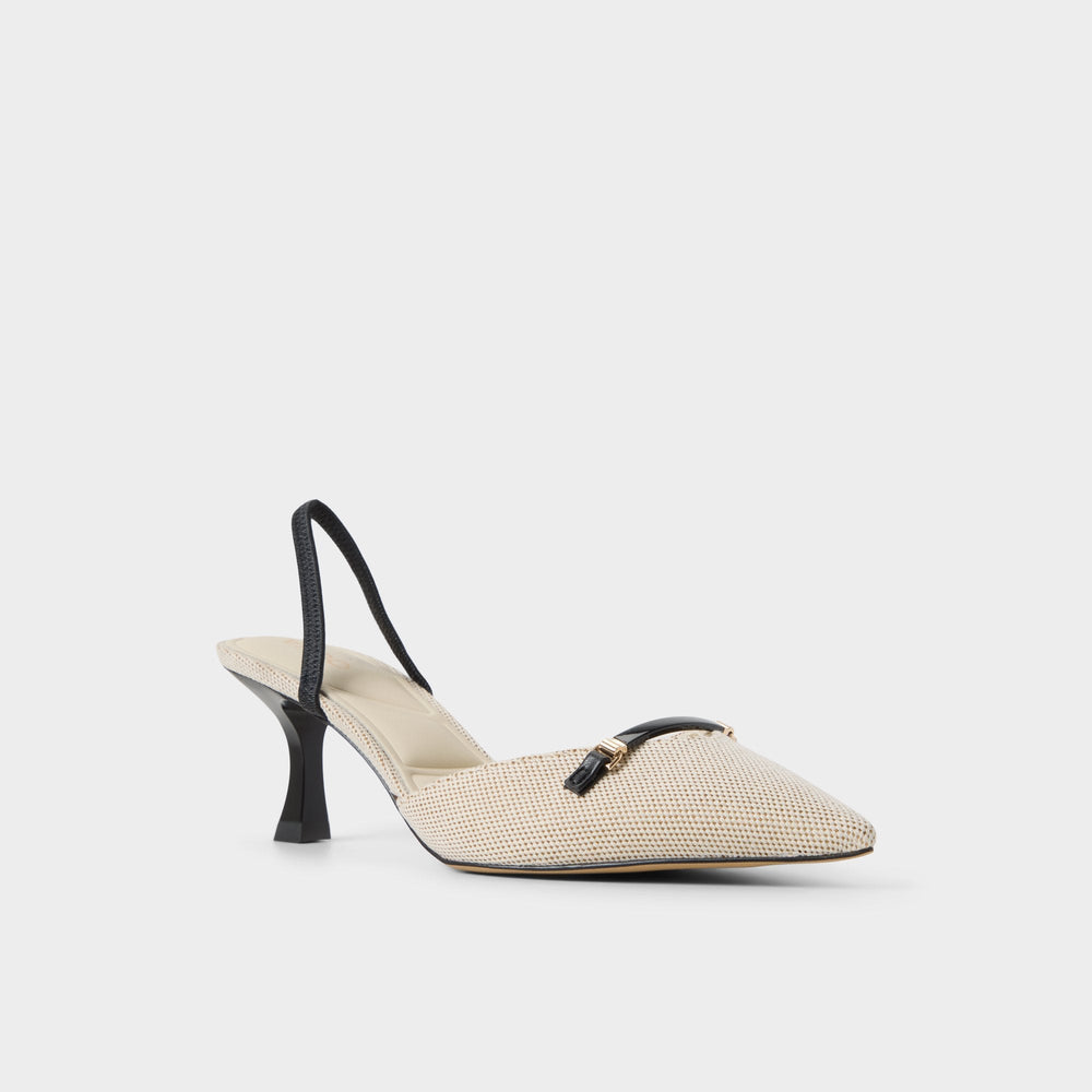 Open natural Nailah Open Natural Women's Kitten heels - Slingback heel, Kitten heel | Aldo
