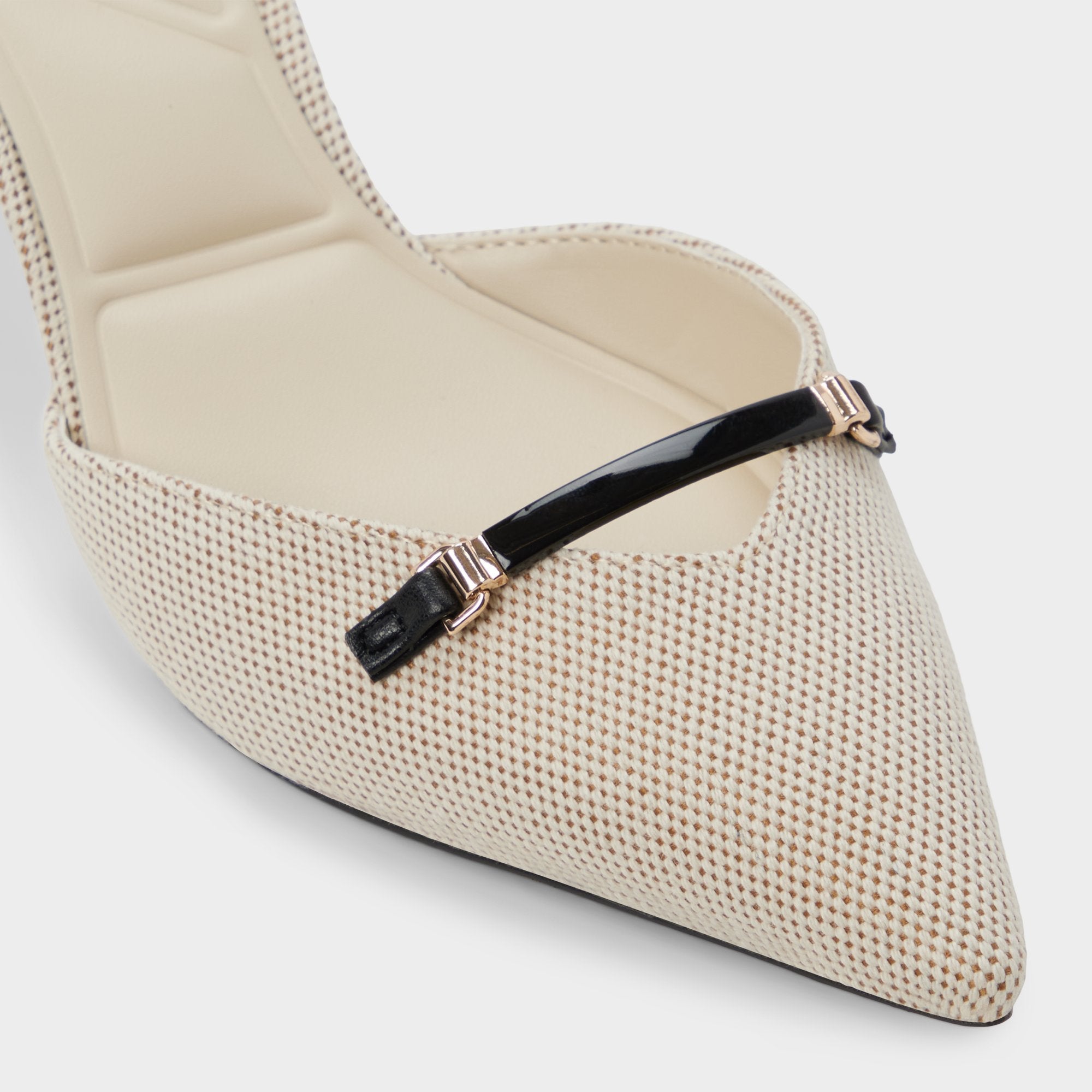 Open natural Nailah Open Natural Women's Kitten heels - Slingback heel, Kitten heel | Aldo